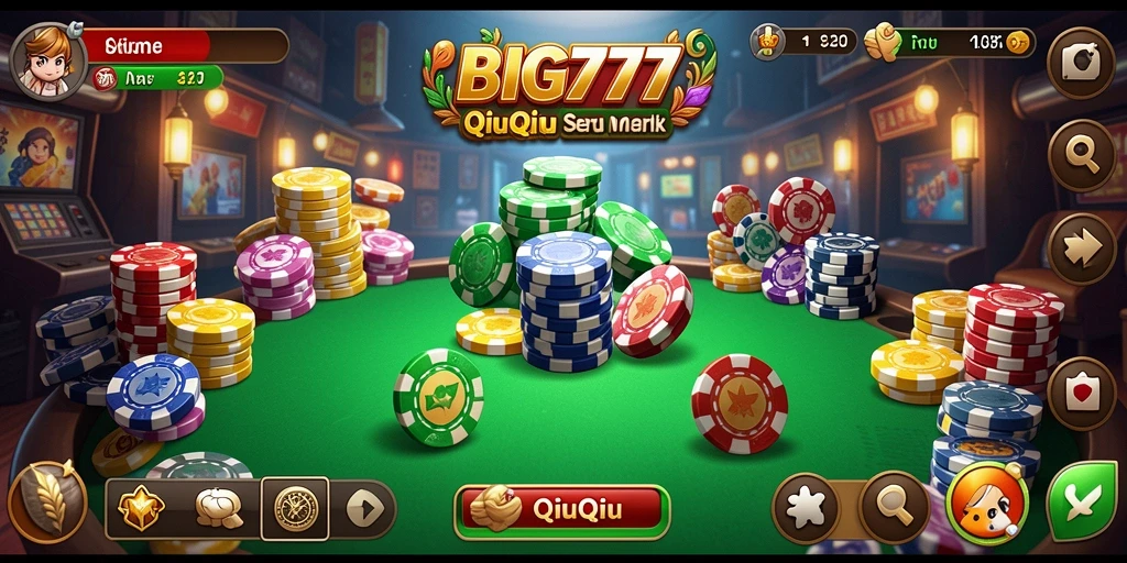 Tampilan gameplay QiuQiu yang menarik dan seru.