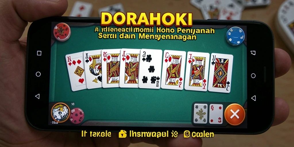 Tampilan gameplay DORAHOKI yang seru dan interaktif.
