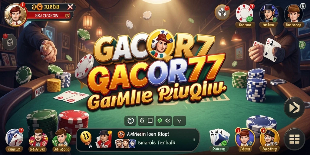Tampilan screenshot utama GACOR77 dengan gameplay seru QiuQiu.