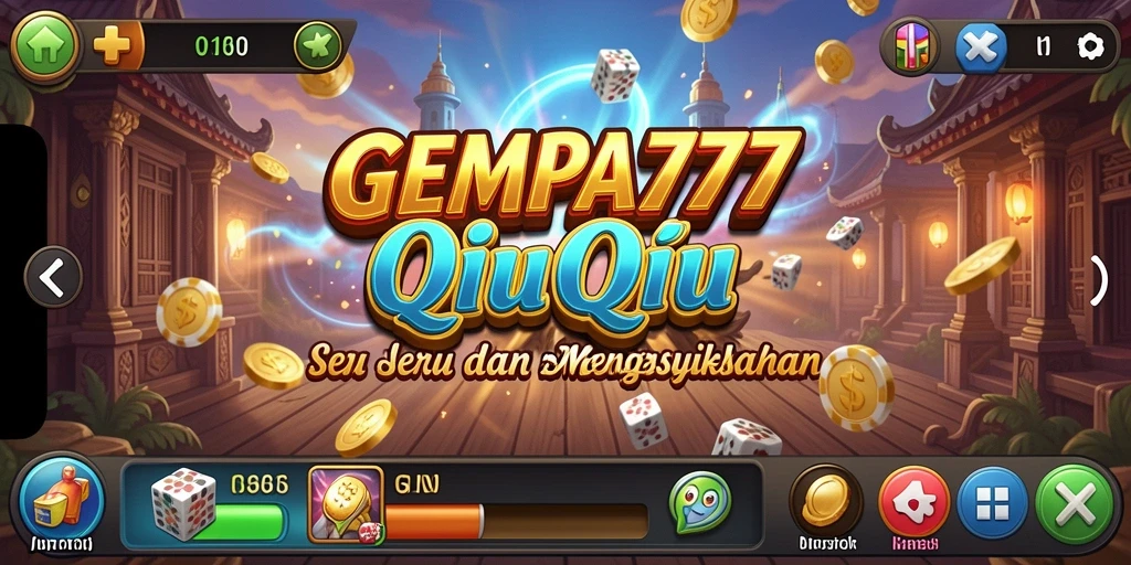Gameplay menarik GEMPA777 dalam aksi QiuQiu.