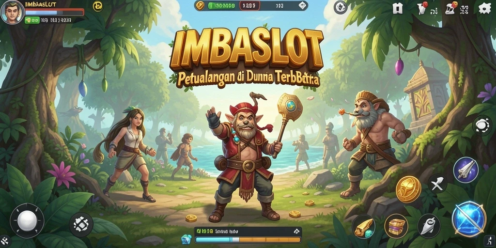 Tampilan gameplay menakjubkan dari IMBASLOT di dunia terbuka.