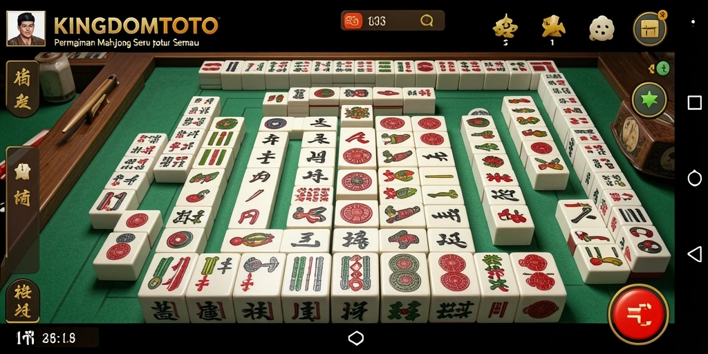 Tampilan gameplay yang mendebarkan dari KINGDOMTOTO yang penuh strategi.