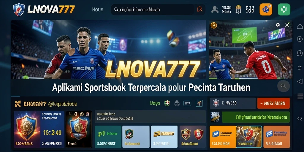 Tampilan gameplay LNOVA777 yang mendebarkan pada taruhan olahraga.