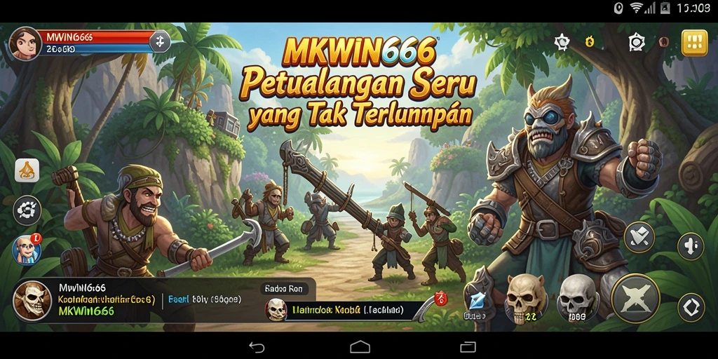 Tangkapan layar permainan <strong>MKWIN666</strong> menampilkan petualangan yang mendebarkan dan grafik yang memukau.