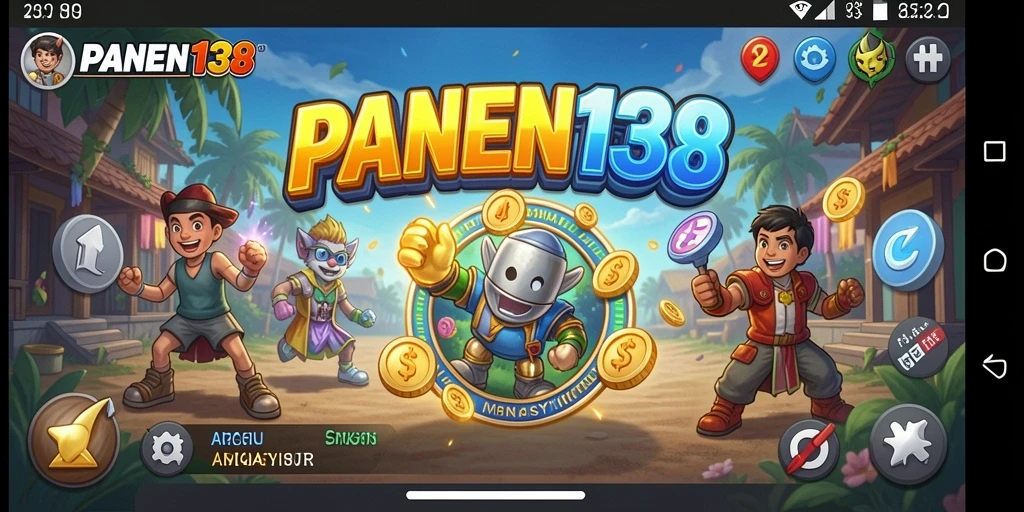 Screenshot gameplay seru dari PANEN138 yang menunjukkan aksi arcade yang mengasyikkan.