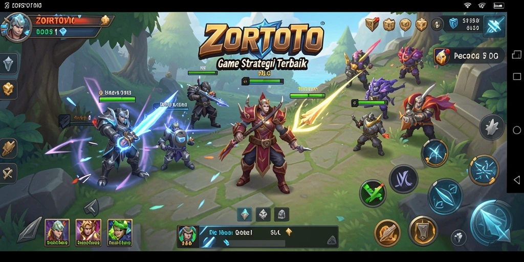 Tampilan gameplay seru dan menantang dari ZORTOTO.